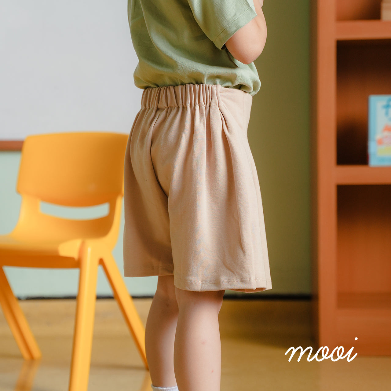 Mooi Rok Celana Anak Perempuan Ayako Skort Pleat Pants