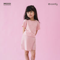 Mooi Rok Celana Skort Anak Perempuan Comfy Skort Basic Pants