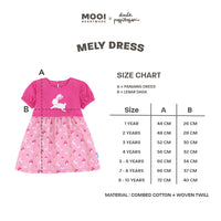 Mooi X Dinda Puspitasari Dress Anak Perempuan Mely Dress