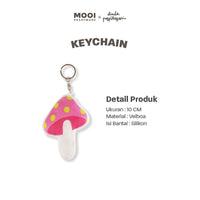 Mooi x Dinda Puspitasari Gantungan Kunci Bag Charm Sound Of Nature