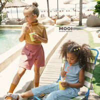 Mooi Atasan Anak Perempuan Yumiko Rib Top