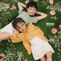 Mooi Cardigan Anak Two Pcs Rhea Rib Cardigan