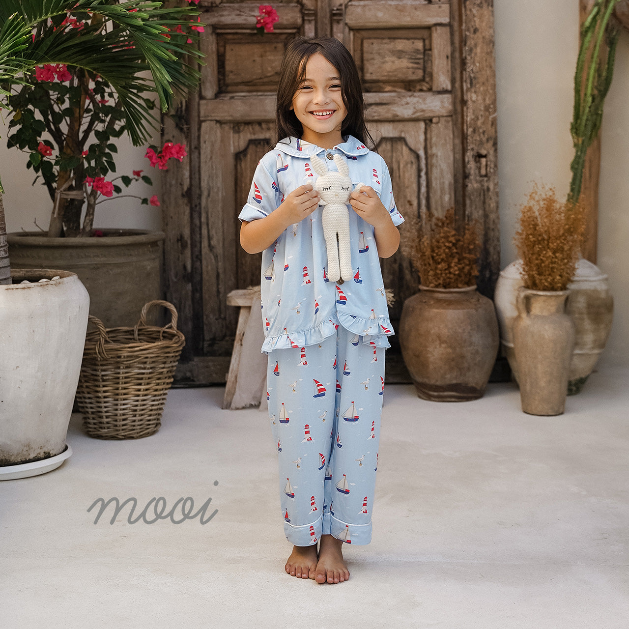 Mooi Piyama Anak Baju Tidur Anak Cheryl Short Pajamas Kids