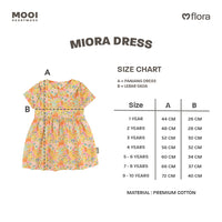 Mooi Dress Anak Perempuan Miora Dress