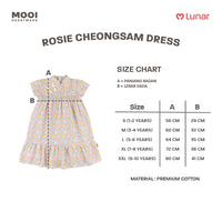 Mooi Dress Anak Perempuan Lunar Collection Rosie Cheongsam Dress