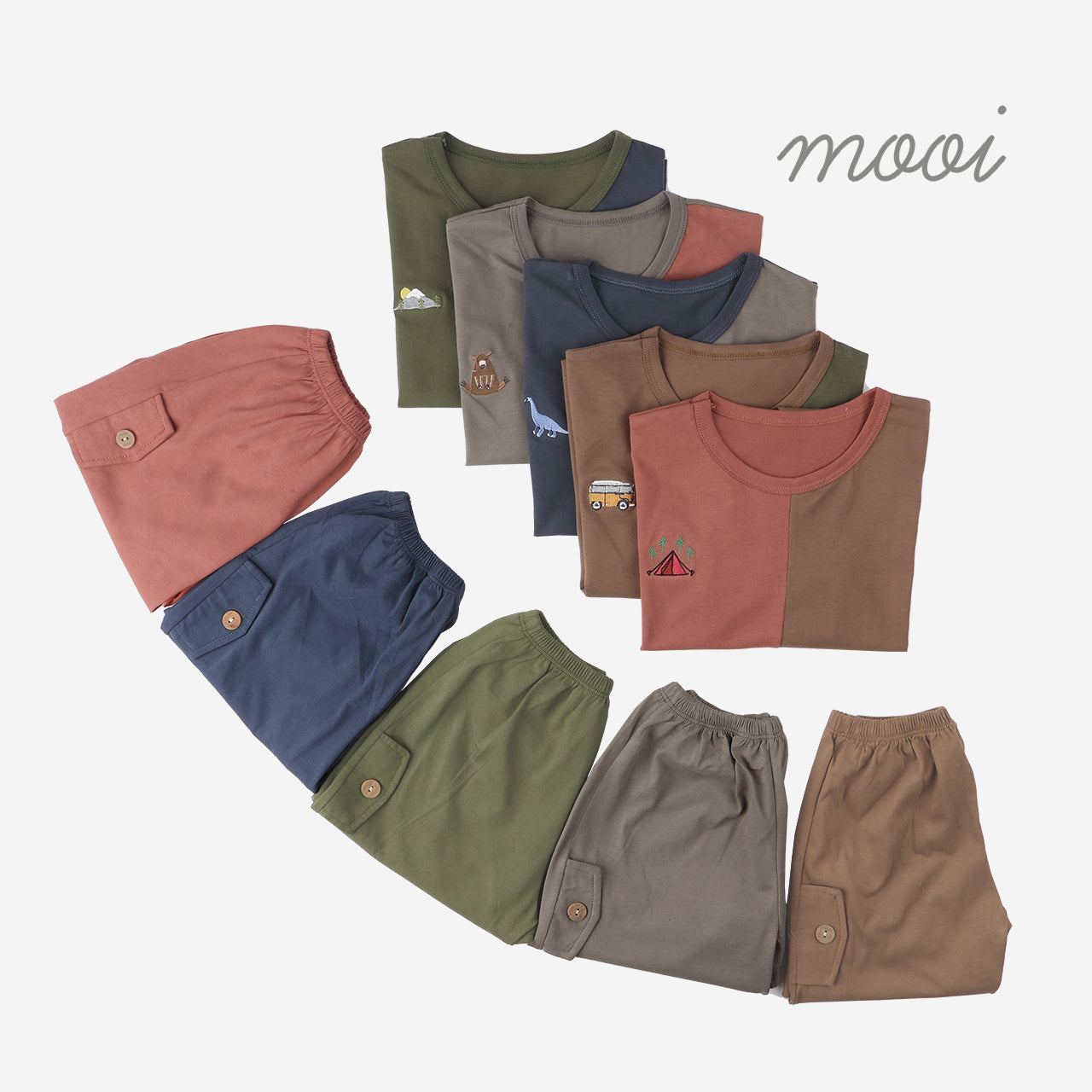 Mooi Setelan Anak Laki-laki Robin Set