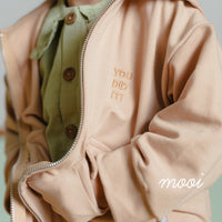 Mooi Atasan Hoodie Panjang Anak Mikey Hoodie