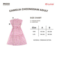 Mooi Dress Dewasa Lunar Collection Camelia Cheongsam Dress Adult
