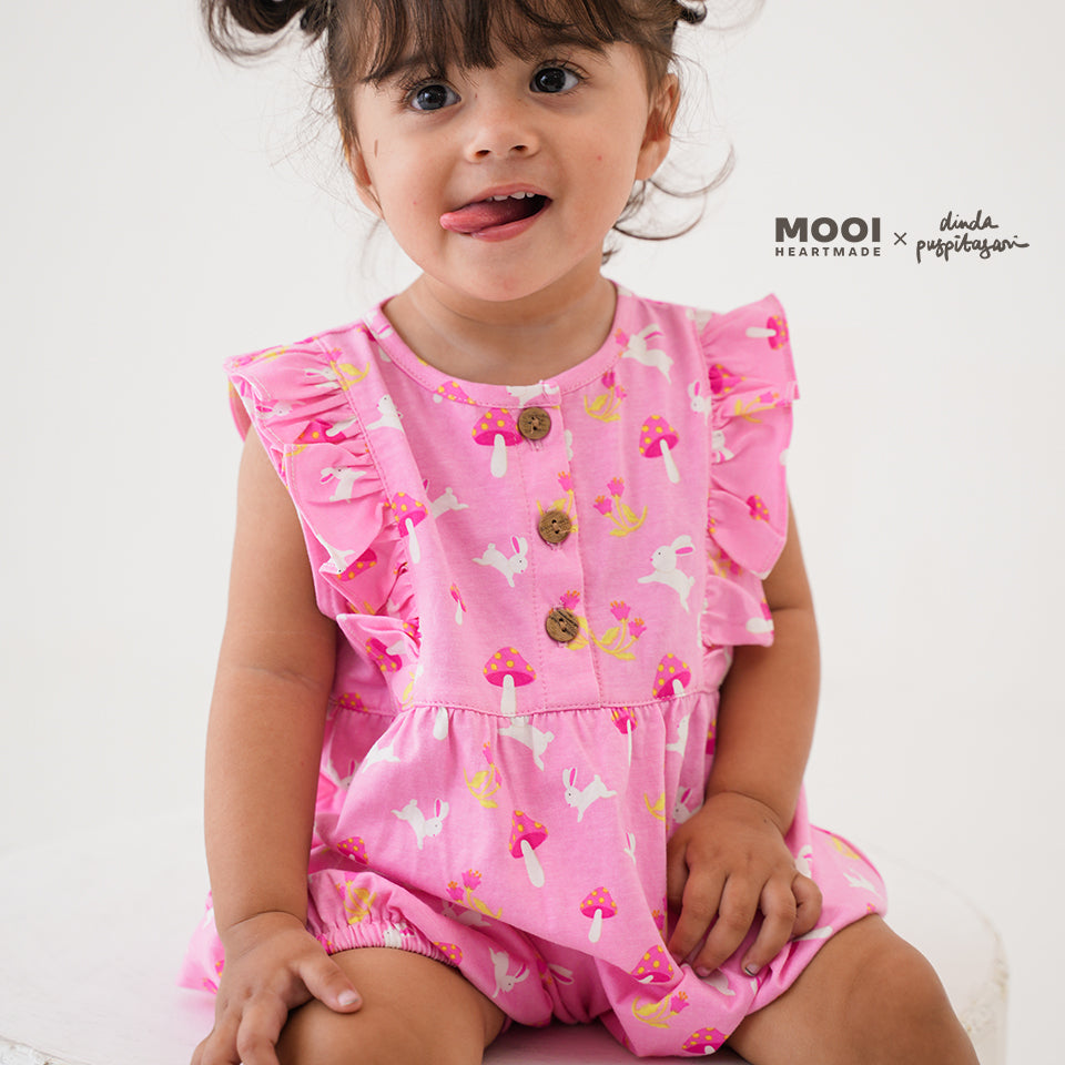 Mooi X Dinda Puspitasari Jumper Bayi Hana Romper Baby