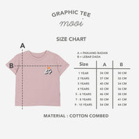 Mooi Kaos Anak Unisex Graphic Tee V1