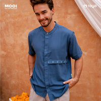 Mooi Atasan Pria Kemeja Pria Raya Collection Gaffi Koko