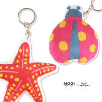 Mooi x Dinda Puspitasari Gantungan Kunci Bag Charm Sound Of Nature