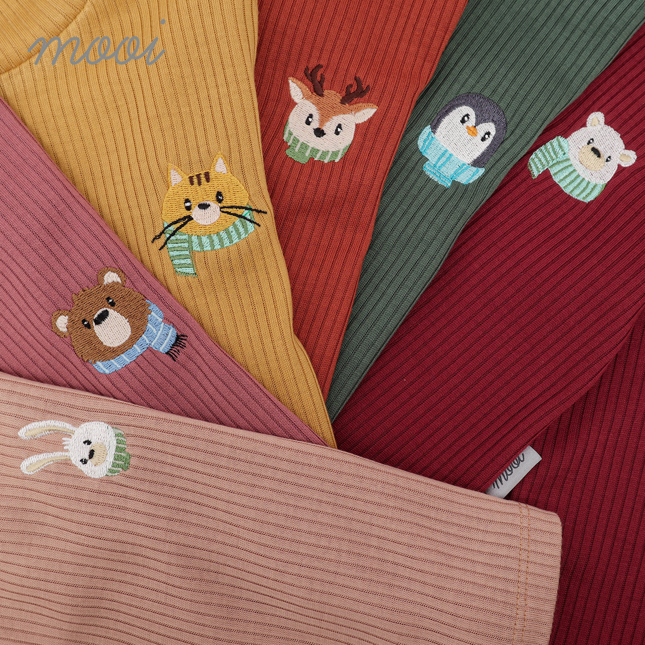 Mooi Atasan Anak Turtle Neck Top V1