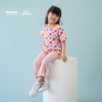 Mooi X Dinda Puspitasari Atasan Anak Perempuan T-shirt Tee