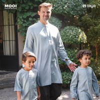 Mooi Atasan Pria Kemeja Pria Raya Collection Naqa Koko