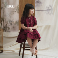 Mooi Dress Anak Perempuan Yue Ruffle Dress