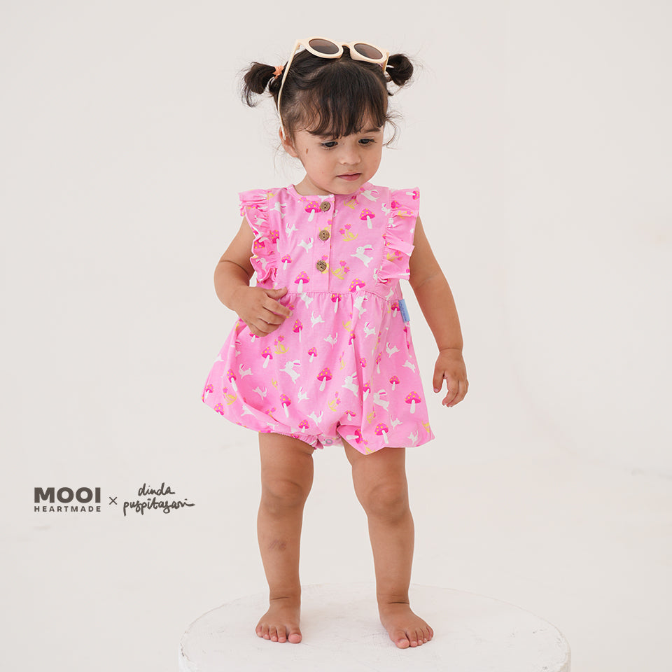 Mooi X Dinda Puspitasari Jumper Bayi Hana Romper Baby