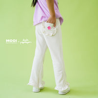 Mooi X Dinda Puspitasari Celana Panjang Anak Perempuan Yumna Pants Ruffle