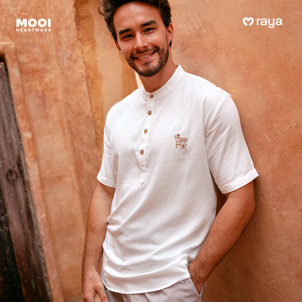 Mooi Atasan Pria Kemeja Pria Raya Collection Karim Koko