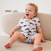 Mooi X Dinda Puspitasari Setelan Bayi Jose Button Set