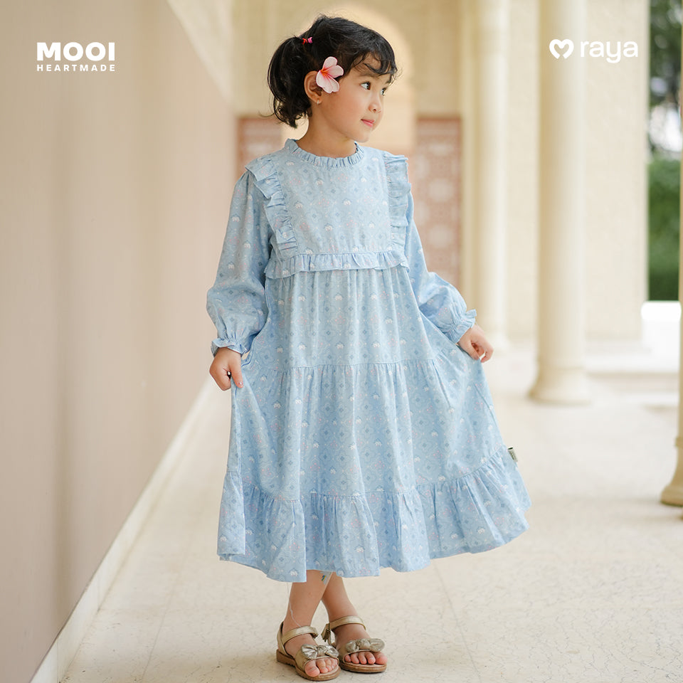 Mooi Dress Anak Gamis Anak Perempuan Raya Collection Namyra Dress