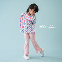 Mooi X Dinda Puspitasari Atasan Anak Perempuan Lola Top Ruffle