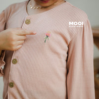 Mooi Cardigan Anak Sunny Rib Cardigan