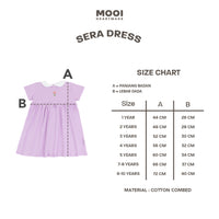 Mooi Dress Anak Perempuan Sera Dress
