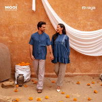 Mooi Tunik Wanita Atasan Wanita Raya Collection Elmira Tunic