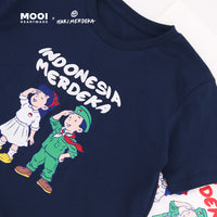 Mooi x Hari Merdeka Kaos Kemerdekaan Anak T-shirt Anak Indonesia Merdeka