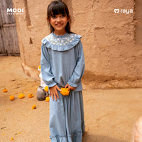 Mooi Setelan Anak Perempuan Raya Collection Khaira Tunic Set