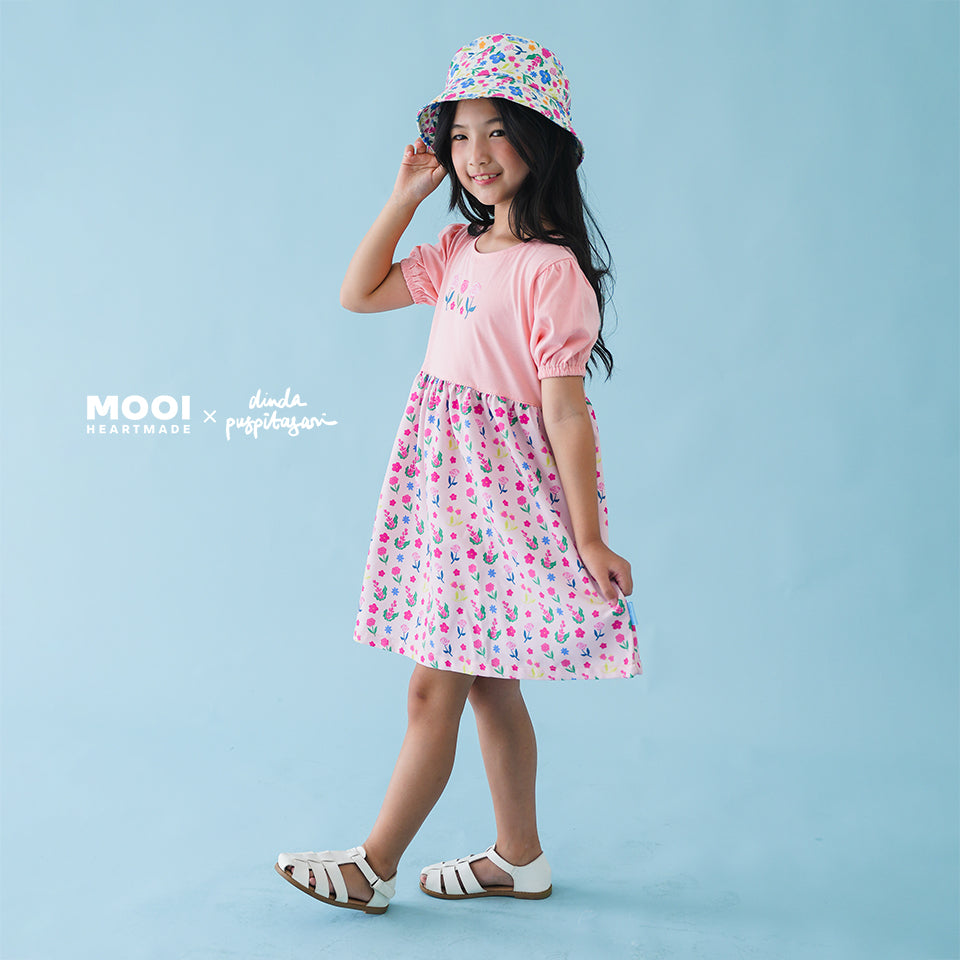 Mooi X Dinda Puspitasari Dress Anak Perempuan Mely Dress