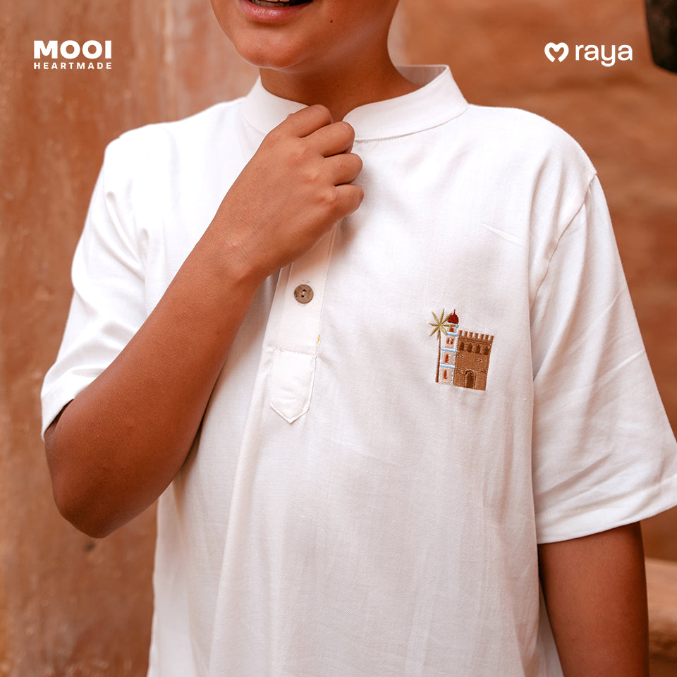 Mooi Adam Koko Set Setelan Koko Anak Raya Collection