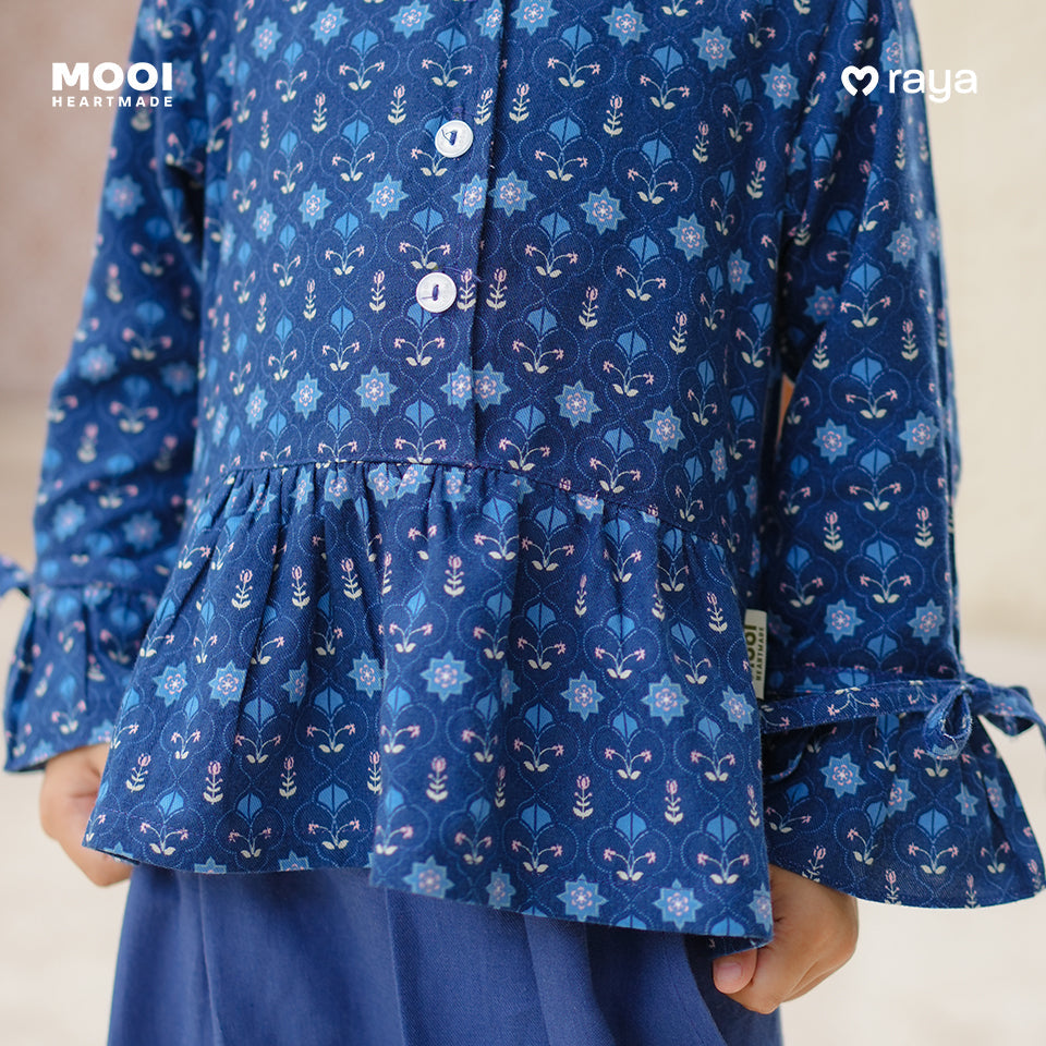 Mooi Setelan Anak Perempuan Raya Collection Hasya Tunic Set