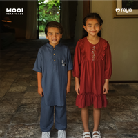 Mooi Adam Koko Set Setelan Koko Anak Raya Collection V2