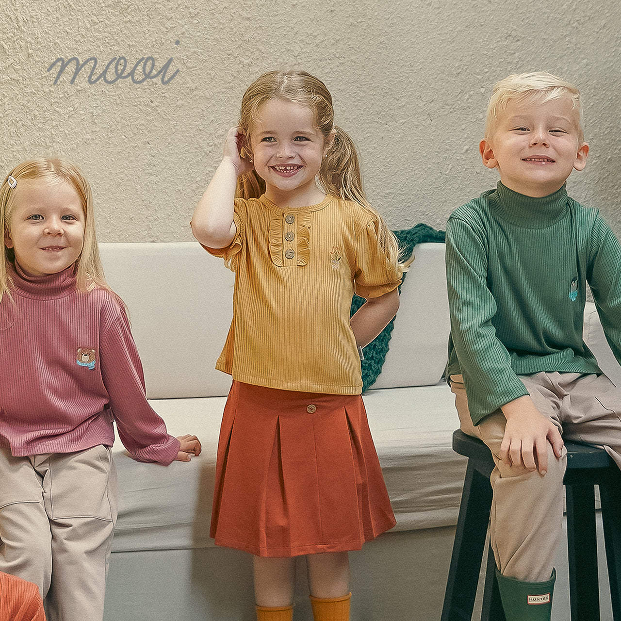 Jenna Ribbing Mooi Atasan Anak Perempuan Jenna Rib Top V.1 – Mooi Official