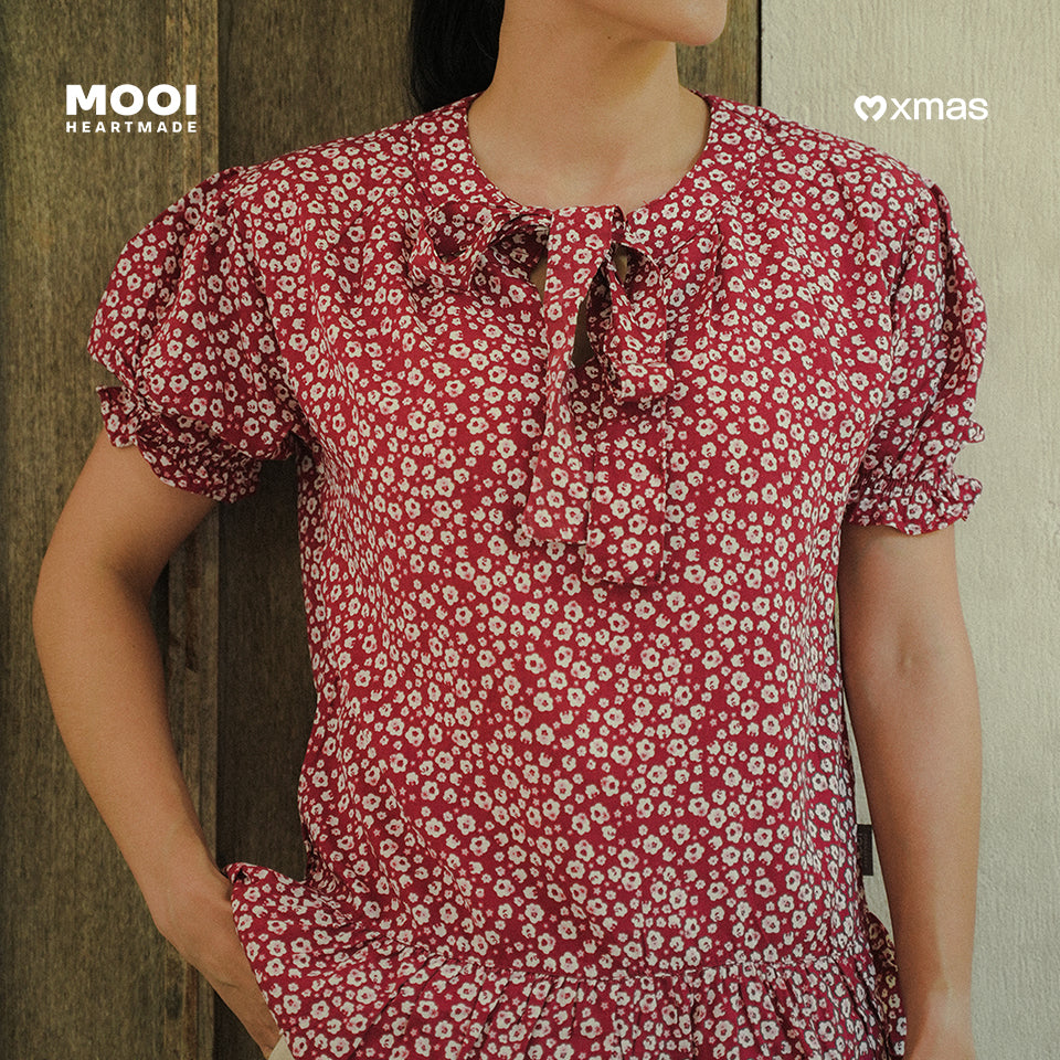 Mooi Atasan Dewasa Perempuan Christmas Collection Esme Top Adult