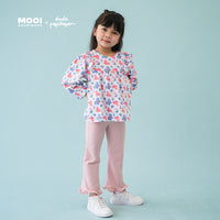 Mooi X Dinda Puspitasari Atasan Anak Perempuan Lola Top Ruffle