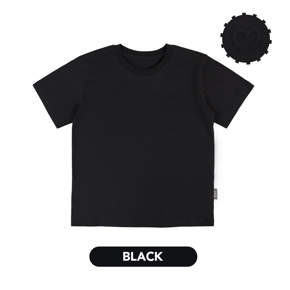 Mooi Kaos Anak Unisex Laki Laki Perempuan Comfy T-Shirt Basic Kids