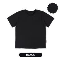 Mooi Kaos Anak Unisex Laki Laki Perempuan Comfy T-Shirt Basic Kids