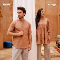 Mooi Atasan Pria Kemeja Pria Raya Collection Karim Koko