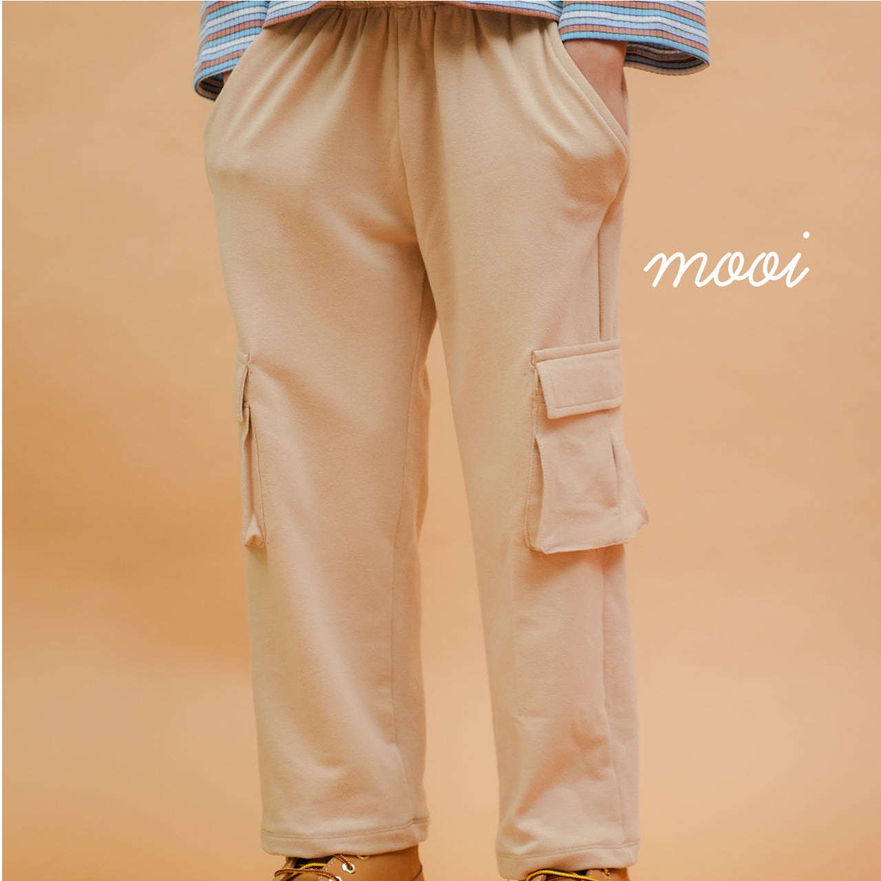Mooi Celana Panjang Cargo Anak Laki-Laki Calvin Cargo Pants