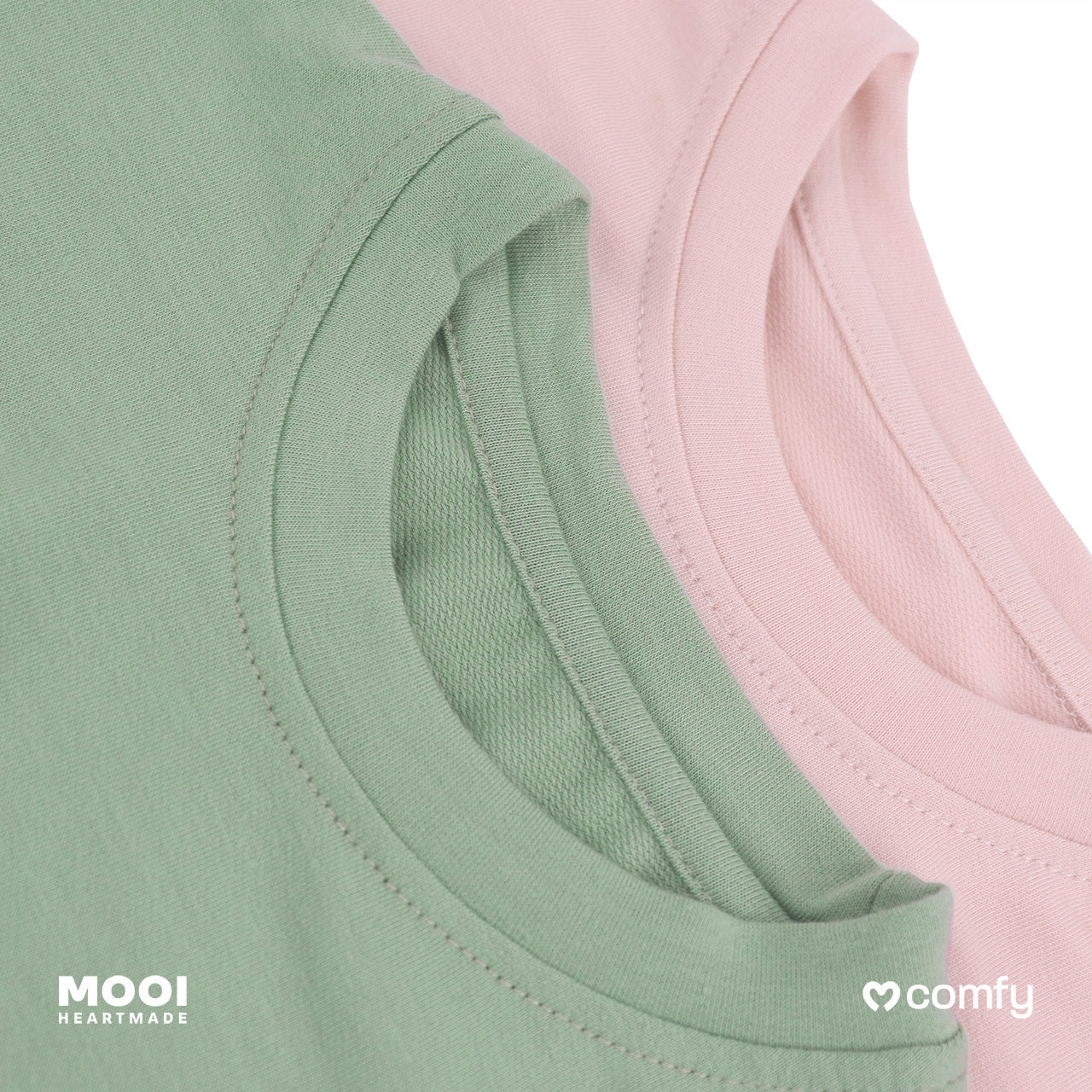 Mooi Sweater Anak Unisex Comfy Sweater Basic Kids