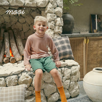 Mooi Atasan Anak Turtle Neck Top V1