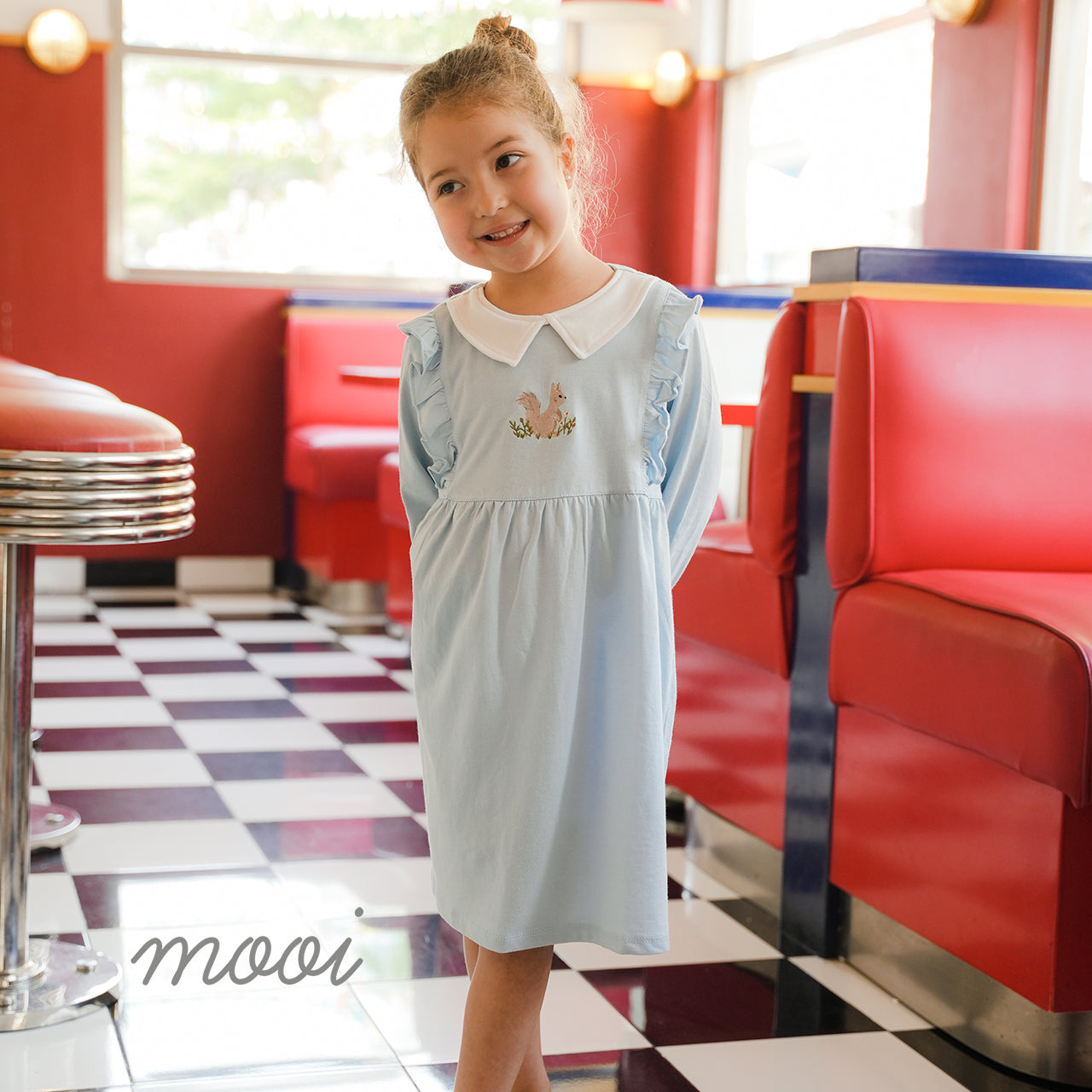 Mooi Dress Anak Perempuan Jisoo Dress