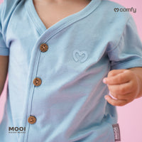 Mooi Setelan Pendek Bayi Comfy Baby Short Button Set