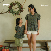 Mooi Atasan Dewasa Perempuan Christmas Collection Isabel Top Adult