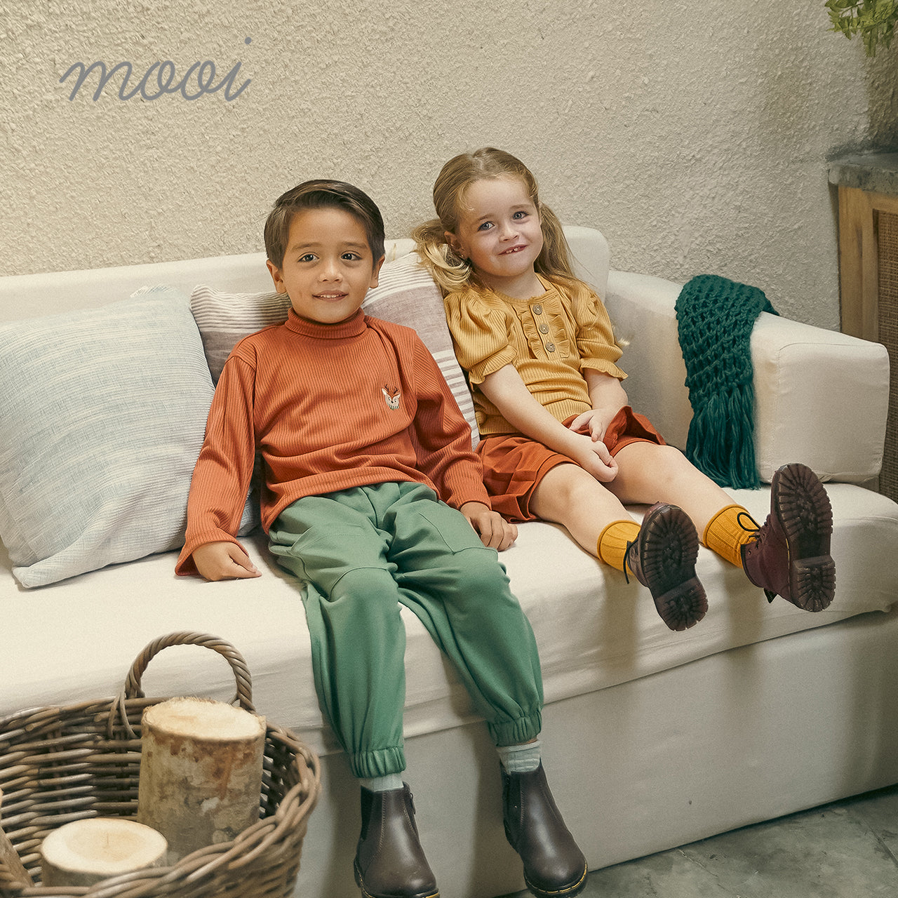 Mooi Atasan Anak Perempuan Jenna Rib Top V.1