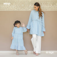Mooi Tunik Wanita Atasan Wanita Raya Collection Narinda Tunic