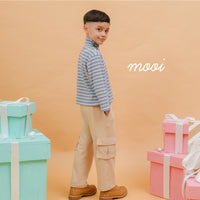 Mooi Celana Panjang Cargo Anak Laki-Laki Calvin Cargo Pants